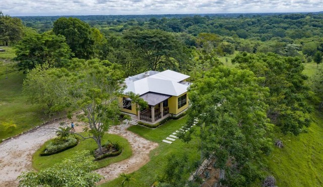 Casa de campo en medio de la selva Chiapaneca