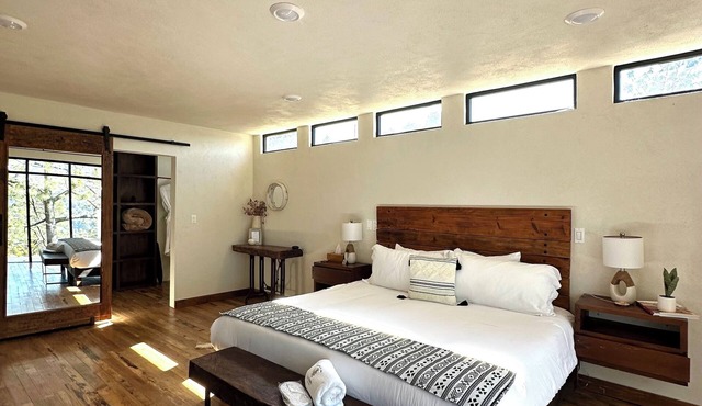 Casa Madera 1A Estancia a la orilla del acantilado.Ideal para parejas!