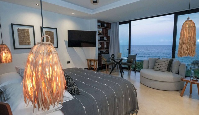 Casa Serena: Luxury apartment with caribbean sea view