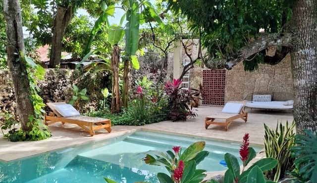 CasonaTresCulturas,charming historic Villa just steps away from Izmal's downtown