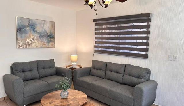 Charming 2-bedroom apartment with AC, WiFi in Heroica Nogales