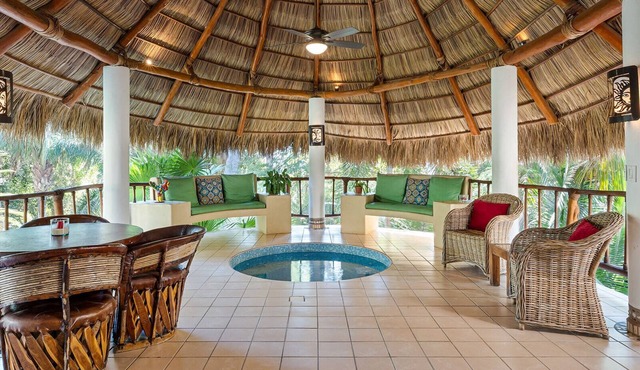 Charming 2BR Retreat in San Pancho Jungle – Pool, Palapa & Local Art