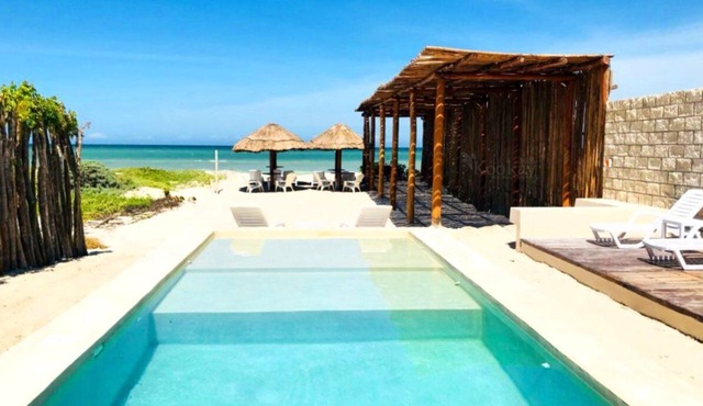 Chic Mexican Style Villa Kookay, Beach Club & Pool