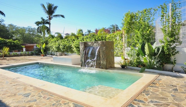 Comfortable studio with pool in the house, 10min from Bacocho beach