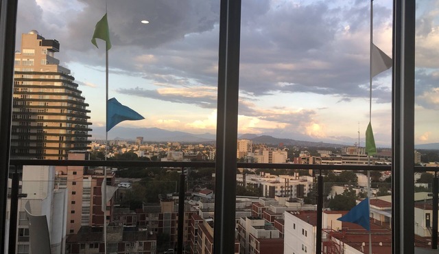 Coyoacan cineteca luxury apartment overlooking the volcanoes