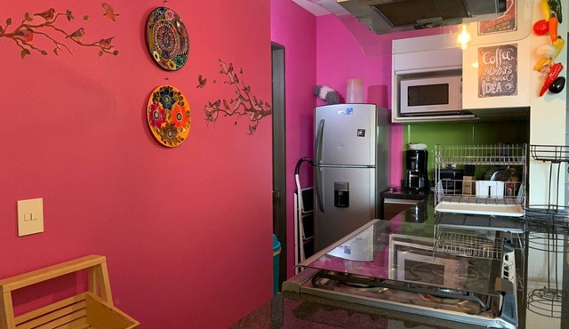Cozy 2-bedroom apartment in pleasant Ciudad de México with WiFi, fitness room