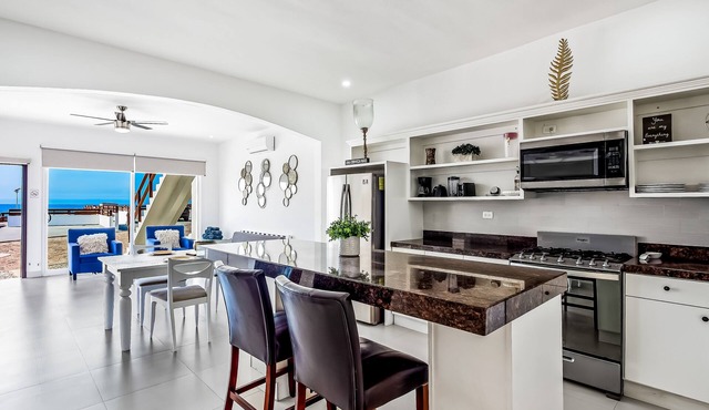 Dog-friendly villa with heated outdoor pool, hot tub, streaming, private patio