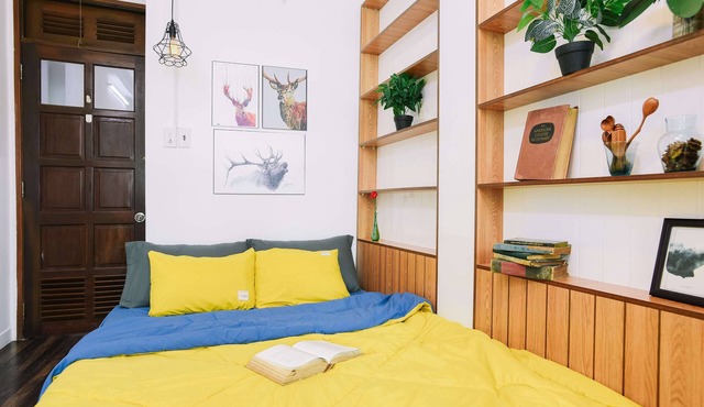 Double room No.4 with private bathroom and balcony