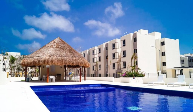 Dpto aldea tulum 2 habitaciones/alberca