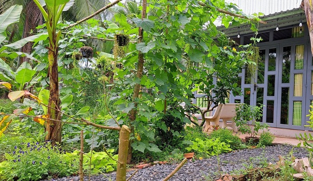 Duplex Cabin in farm stay - authentic experience of Mekong delta