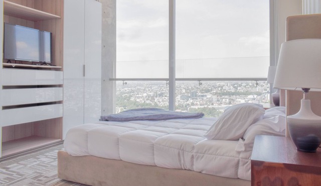 Exclusivo Departamento con Alberca y Sauna 2 Hab