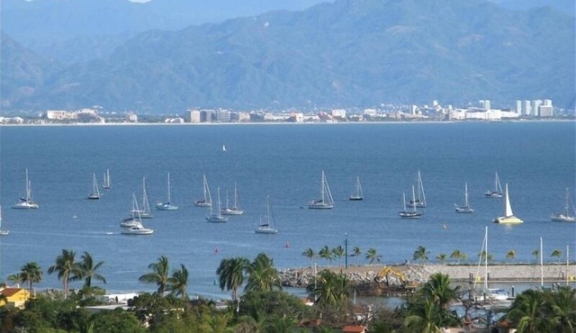 Fabulous Hillside Vacation Villa View of Banderas Bay & Marina Riviera Nayarit
