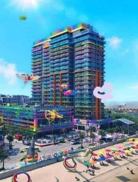 Flamingo Ibiza Hải Tiến, IB 802- Căn 2 phòng ngủ view trực diện biển tiêu chuẩn 4NL 2TE