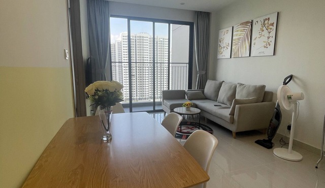 Full services apartment with pool view