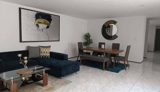 Gran departamento de lujo ejecutivo con alberca