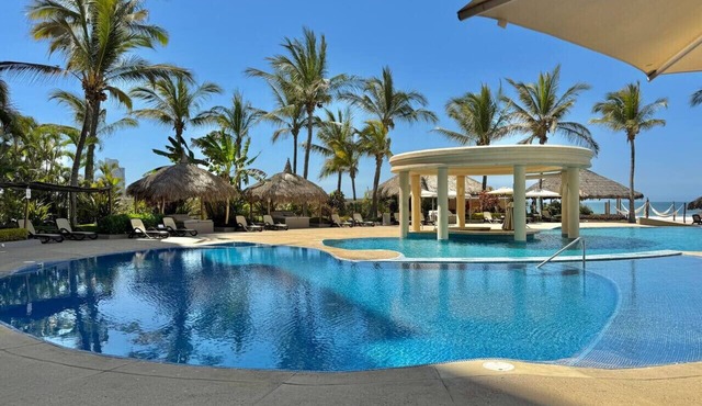 Hermoso espacio a pie de playa y alberca By Gps