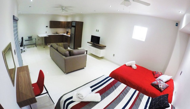 Hermoso Lof't 4 Familiar, Centro DE LA Ciudad, AC, Wifi, Garage