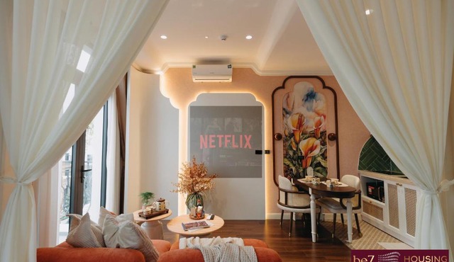 High Ser-Apt -Warmly & Spacious- Peaceful- Bathtub- Greenview- Nearly bus stop- 30mins by car to HanoiOldQuater - Vinhomes OceanPark