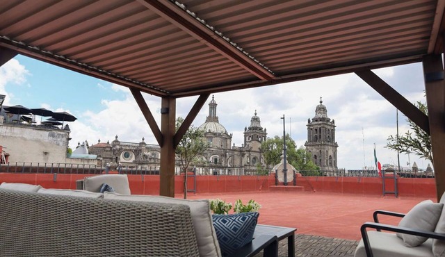 Historic 2-bedroom apartment with Rooftop in Ciudad de México