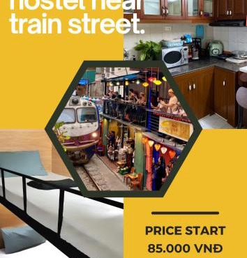 hostel near train street