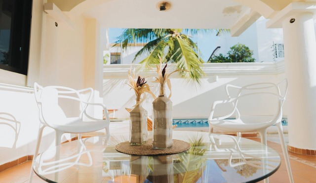 House with Private Pool - 3BR Cancun Downtown Zone