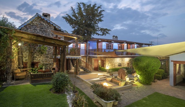 La Casa Azul Huasca & Restaurante La Terraza