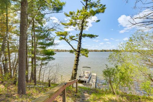 Lakefront Chetek Haven: Dock, Screened Gazebo