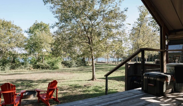 Lakefront Glamping Safari Tent #8: The Careyes