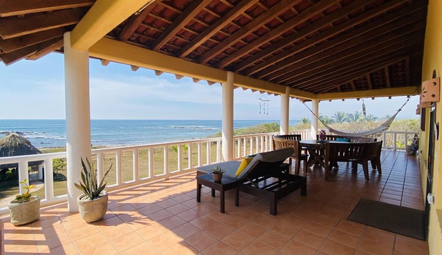 Large Beach Front Saladita Property in Secluded Cove n CalmaSaladita.com