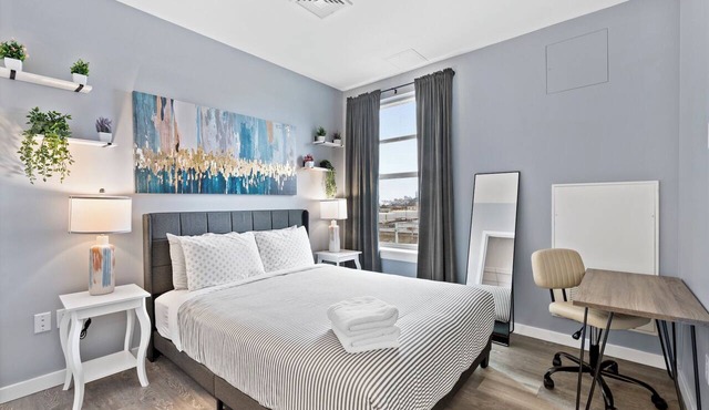 Lovely 1BR Near Encore Boston xclq