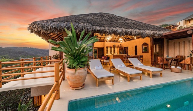 Luxe Beach Villa in Exclusive Oceanfront Community