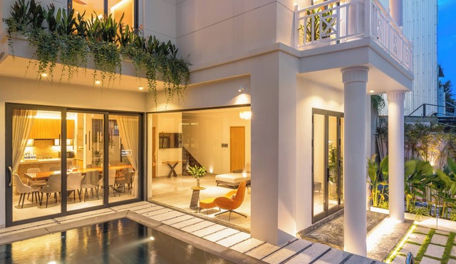 Luxury 5BR Private Pool Villa · Steps to My Khe Beach · An Thuong Tourist Area