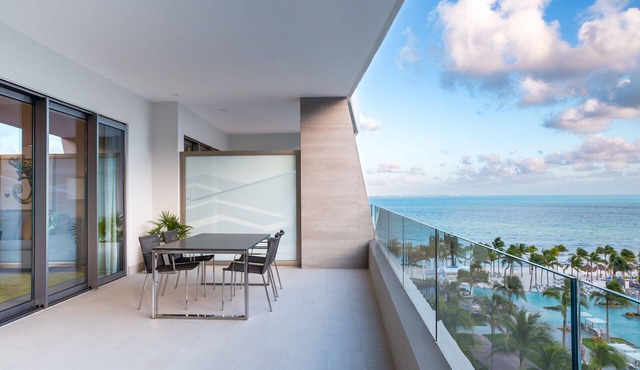 Luxury Garza Blanca Cancún 2BR Oceanview | New Years Week | All-Inclusive Option