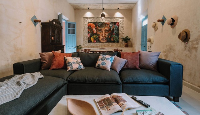Luxury Home in Downtown Santiago, Merida Yucatan.