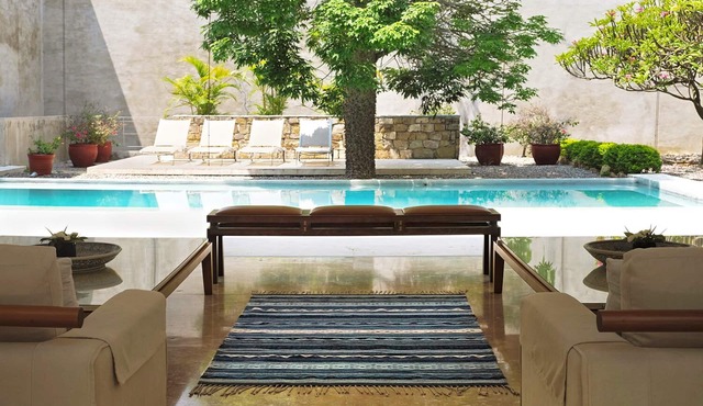 Luxury meets classic right in the historic downtown of Oaxaca.