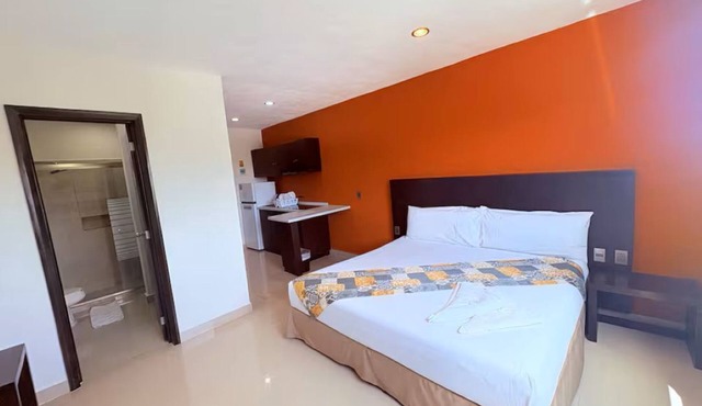 Luxury Studio with King Bed and Pool View
