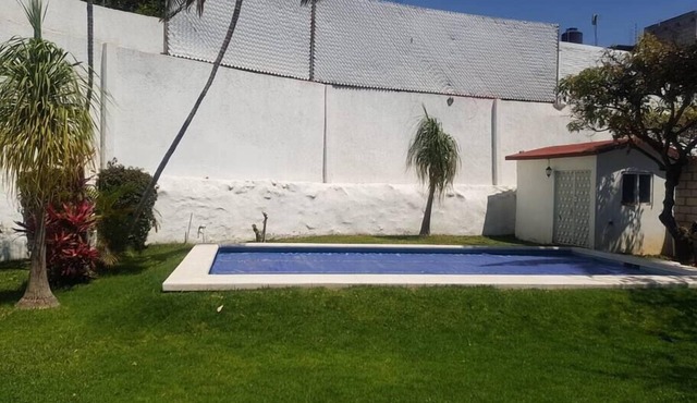 Magnífica Casa en Cuernavaca con Alberca 8 Personas