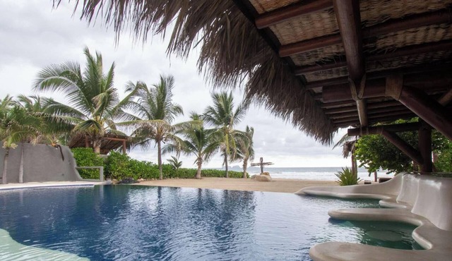 Magnifica Casa Con Frente de Playa Privado