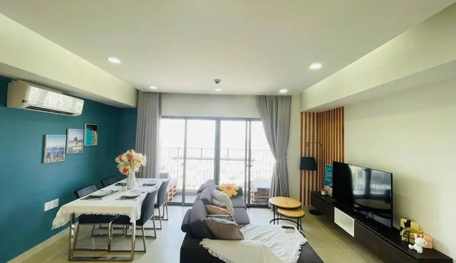Masteri ThaoDien 3BR Apartment T4 - Free Gym Pool - Netflix