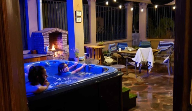 Mexican house! Relaxing with Jacuzzi 3 minutes from the beach