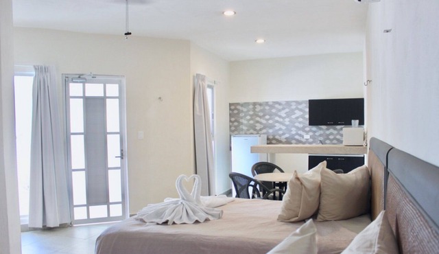Modern luxury apartments just steps away from the Sisal beach.