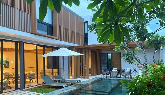 Moon Villa 3 Bedroom With Private Pool Near Beach