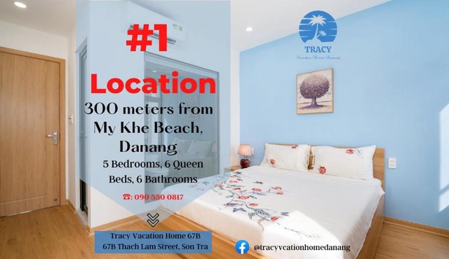 MY KHE BEACH 3 Minutes Walking- BRANDNEW 5BRs 6 Beds 6 Baths