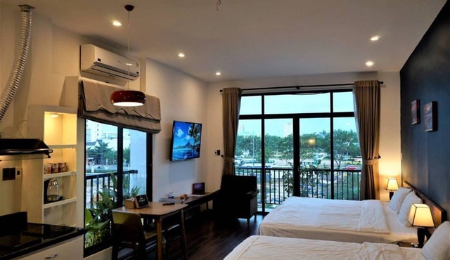 OASIS-NEAR SEA-BATH UP-BALCONY-STUDIO ROOM