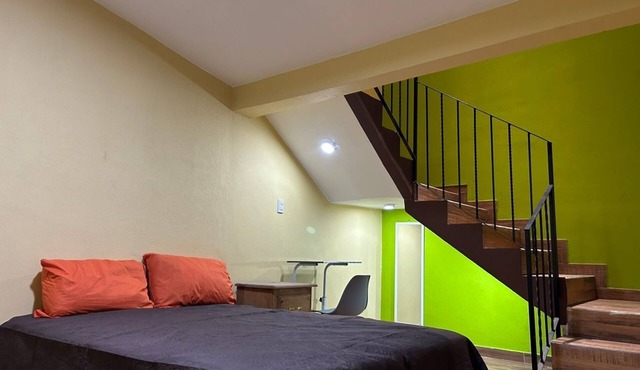 Oaxaca lodging, ideal parking for family trips!