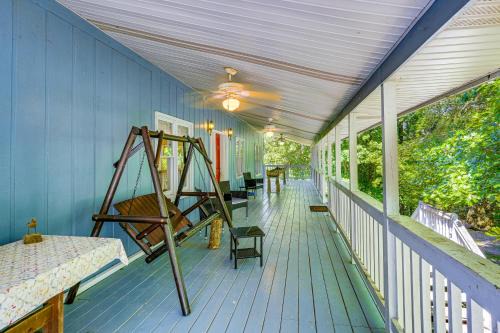 Peaceful Harrison Duplex w/Porch & Grill!