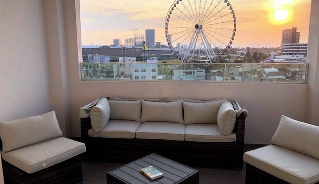 Penthouse in front of Estrella de Puebla 16 guest