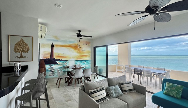 Penthouse de lujo en la playa