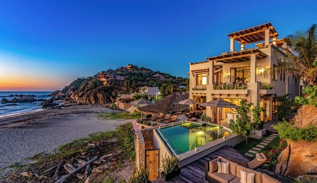 Premium Beachfront Villa - Southern Oaxacan Coastn