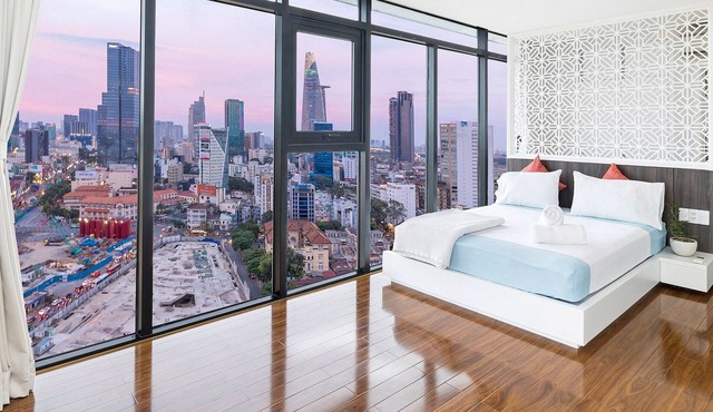 Premium suite panaromic view Ben Thanh Market